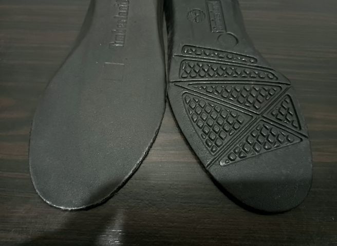 รองพื้นรองเท้าด้านใน(Soft) ของแท้ ใหม่มือ 1 ไม่ผ่านการใช้งานมาก่อน แบรนด์ Timberland ขนาดยาว 26.0cm กว้าง 9.4cm สภาพดีมาก ไม่มีตำหนิใดๆ รูปที่ 7