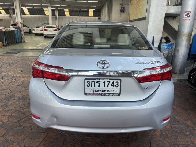 Toyota Altis 2014 1.6 G Sedan เบนซิน ไม่ติดแก๊ส เกียร์อัตโนมัติ เทา รูปที่ 4