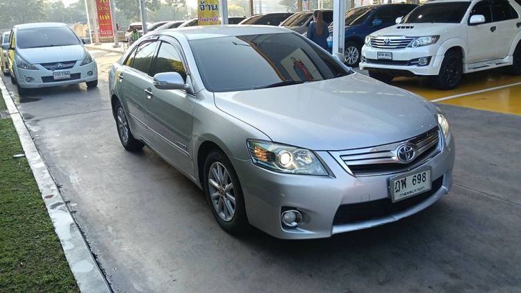 Toyota Camry 2010 2.4 Hybrid Sedan เบนซิน ไม่ติดแก๊ส เกียร์อัตโนมัติ เทา รูปที่ 3