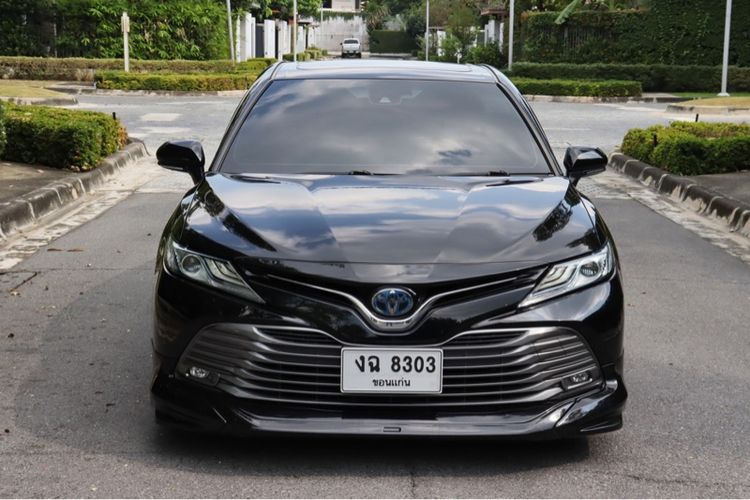 รถ Toyota Camry 2.5 Hybrid Premium สี ดำ