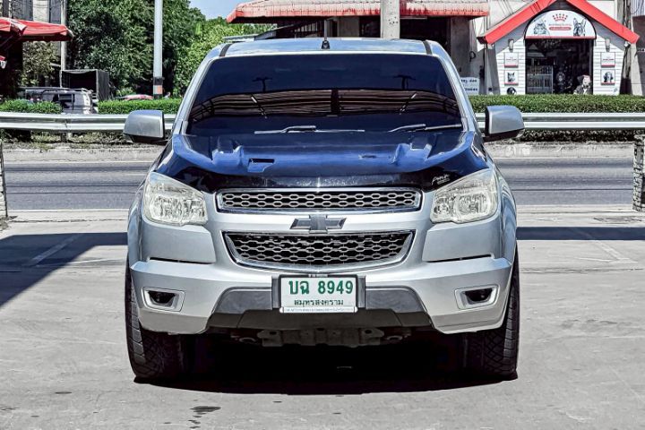 Chevrolet Colorado 2012 2.5 LT Z71 Pickup ดีเซล ไม่ติดแก๊ส เกียร์ธรรมดา บรอนซ์เงิน รูปที่ 2