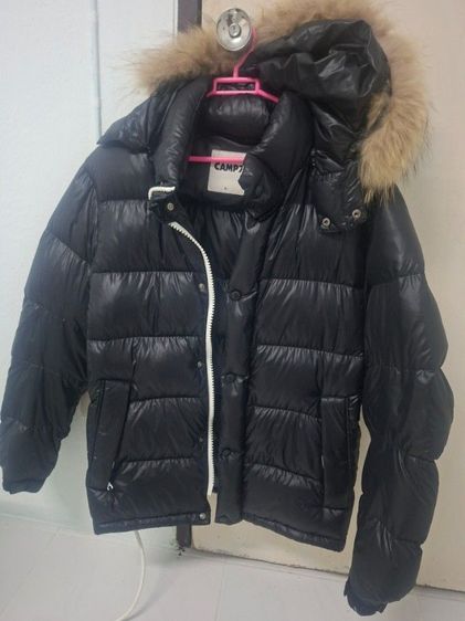 ดำ EU 44 แขนยาว เสื้อแจ็คเก็ต | เสื้อคลุม อื่นๆ ขายเสื้อกันหนาวขนเป็ด camp7 สภาพสวย