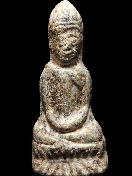 พระเนื้อตะกั่วสนิมแดงไม่ทราบที่ครับ