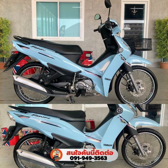 Yamaha Finn electric start 2024 ไม่มีล้ม ชน ราคาสดเร้าๆ29800 รูปที่ 3