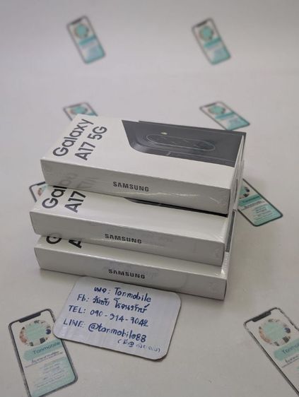อื่นๆ 256 GB ขาย เทิร์น Samsung Galaxy A17 5G Ram 8 Rom 256 ศูนย์ไทย ของใหม่มือ 1 ราคา 5,990 บาท ครับ