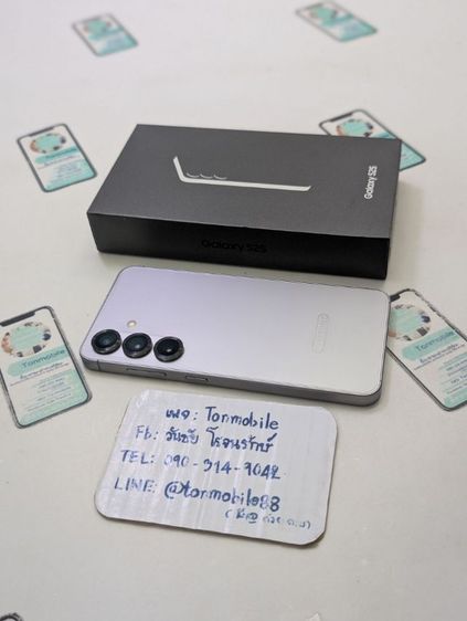ขาย เทิร์น Samsung Galaxy S25 512 Gb สี Silver ศูนย์ไทย สภาพใหม่เอี่ยม อุปกรณ์ครบยกกล่อง ประกันยาว 11 เดือน ถูกๆ เพียง 16,990 บาท ครับ รูปที่ 2