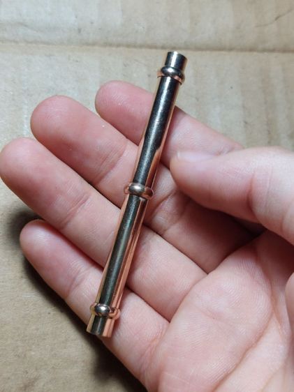 เครื่องรางตะกรุดนาคอาจารย์เฮงไพรวัลย์เก่าๆมีจารอักขระ รูปที่ 8