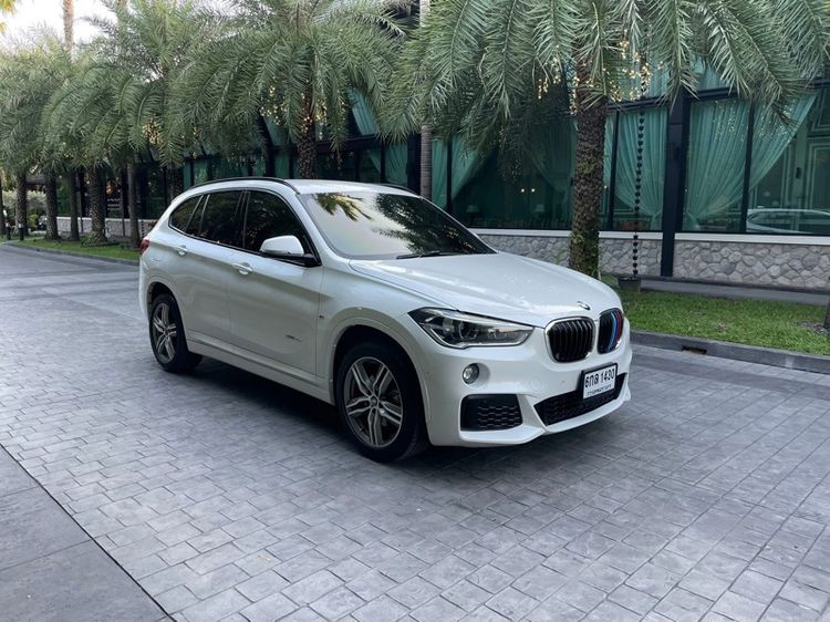 BMW X1 2017 2.0 sDrive18d M Sport Utility-car ดีเซล ไม่ติดแก๊ส เกียร์อัตโนมัติ ขาว รูปที่ 2