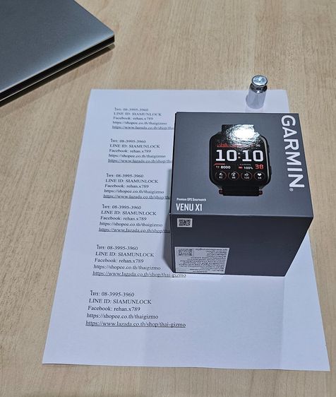 Garmin Venu X1 มือ1 เครื่อง​ศูนย์​ไทย