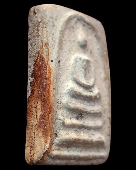 สมเด็จหลังจารยันต์ ขนาดประมาณ 3.5 x 2 ซ.ม.เก่าเก็บหลายสิบปี ไม่ทราบเกจิสร้าง รูปที่ 3