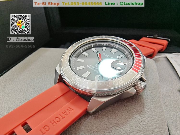 SEIKO PROSPEX Zimbe No.9 Samurai Limited Editions ฉลามวาฬตัวที่ 9 รุ่น SRPD13K รูปที่ 3