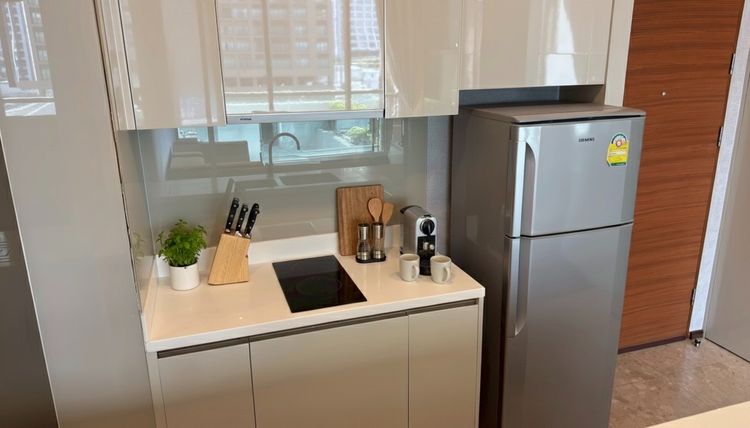 AP (Thailand) ไม่อนุญาต ตกแต่งครบ 2012 The Address Sukhumvit 28 1 นอน วิวสวน รูปที่ 4