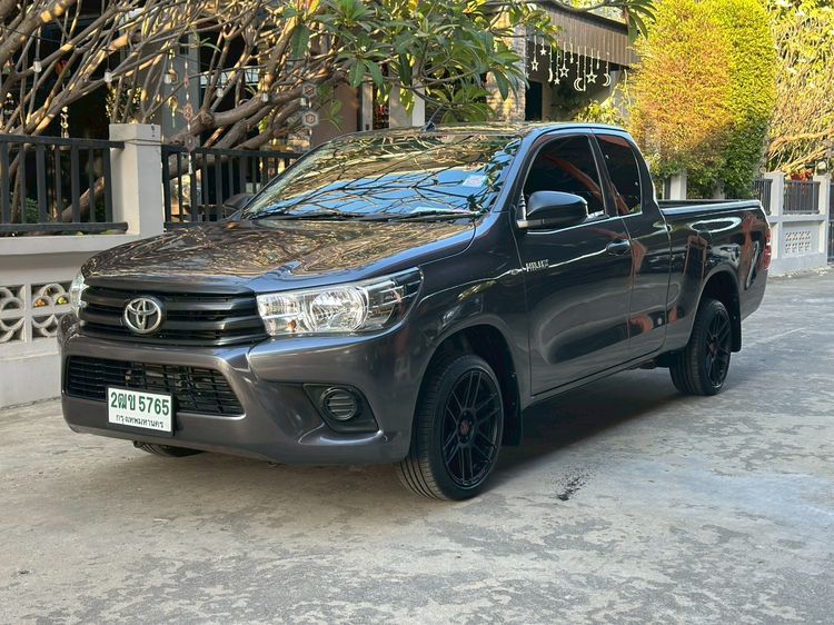 Toyota Hilux Revo 2017 2.4 J Pickup ดีเซล ไม่ติดแก๊ส เกียร์ธรรมดา เทา รูปที่ 3
