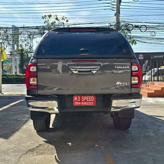 Toyota Hilux Revo 2022 2.4 Prerunner Mid Pickup ดีเซล ไม่ติดแก๊ส เกียร์ธรรมดา เทา รูปที่ 4