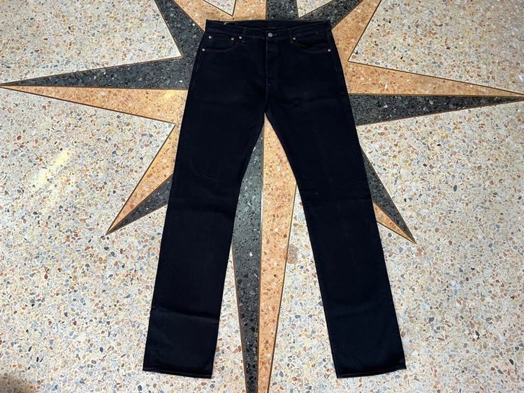 📌LEVI’S 501👖Super black  เอว35-36