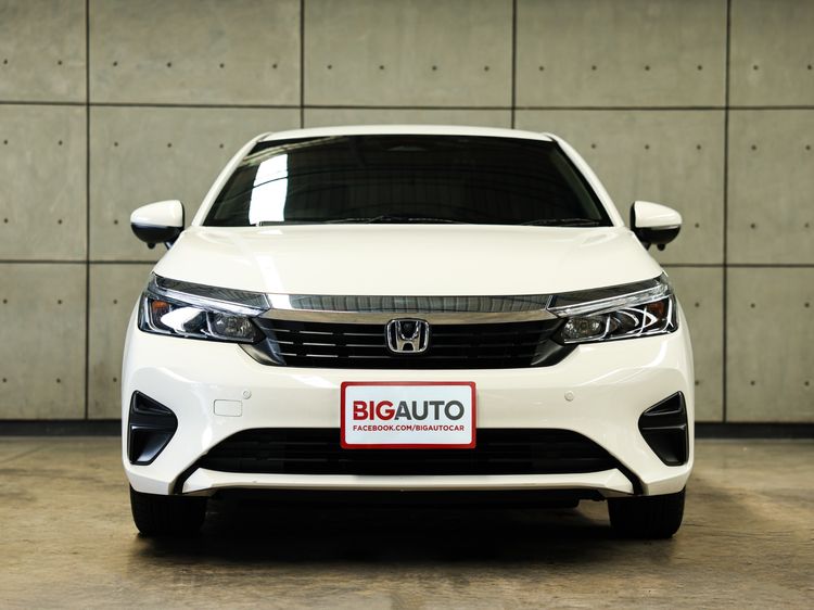 Honda City 2024 1.0 V Sedan เบนซิน ไม่ติดแก๊ส เกียร์อัตโนมัติ ขาว รูปที่ 4