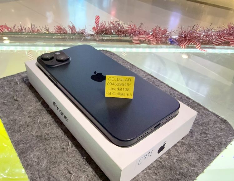 iPhone 15 Plus 128GB สภาพสวยมาก เครื่องไทย ครบกล่อง รูปที่ 4