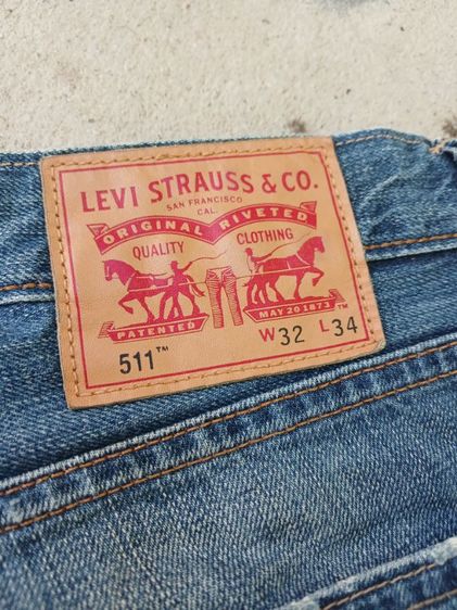 Levi's 511 (33×34) Limited Edition ของแท้ รูปที่ 11