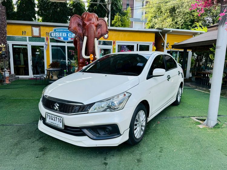 Suzuki Ciaz 2022 1.2 GL Sedan เบนซิน ไม่ติดแก๊ส เกียร์อัตโนมัติ ขาว รูปที่ 4