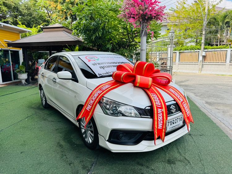 Suzuki Ciaz 2022 1.2 GL Sedan เบนซิน ไม่ติดแก๊ส เกียร์อัตโนมัติ ขาว รูปที่ 2