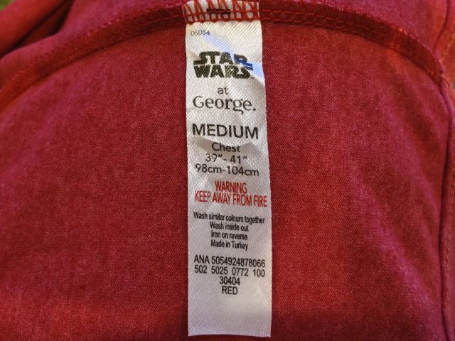 Star Wars Stormtrooper Christmas T-Shirt  (Authentic) รูปที่ 6