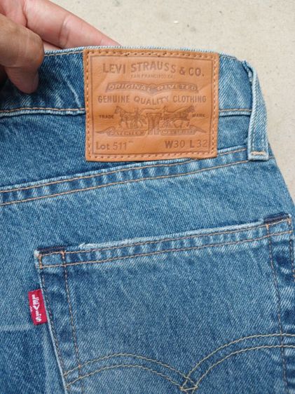 Levi's 511 Big E Patchwork (Size 31) Made in Mexico รูปที่ 8