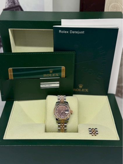 Rolex lady datejust ช็อคโกแลต รูปที่ 8
