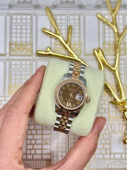 Rolex lady datejust ช็อคโกแลต
