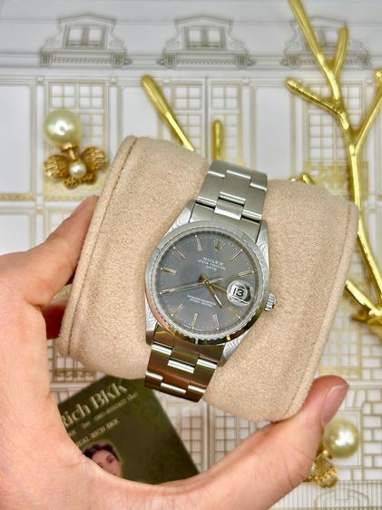 Rolex Nodate 34mm หน้าเทา