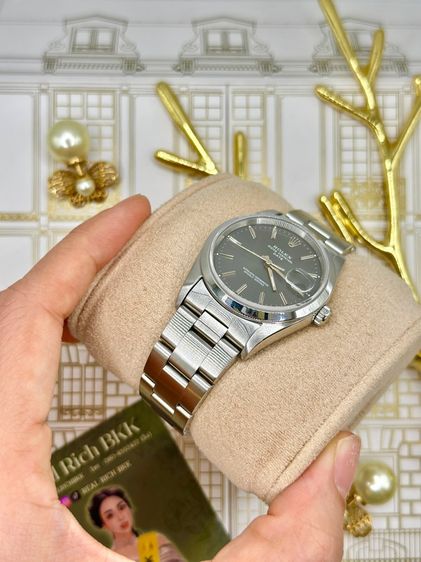 Rolex Nodate 34mm หน้าเทา รูปที่ 2