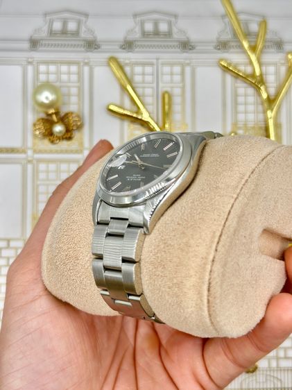 Rolex Nodate 34mm หน้าเทา รูปที่ 3