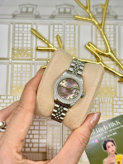 Rolex lady datejust หน้ามุกไฟ