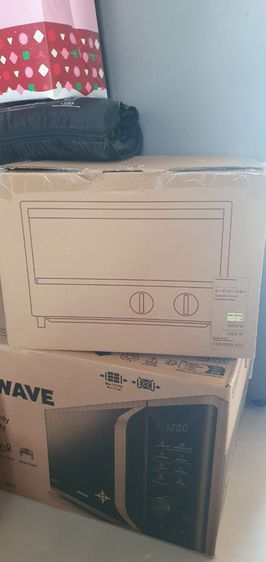 ขายเตาอบขนมป้ง muji ใหม่ไม่เคยใช้ รุ่น  1000w รูปที่ 2