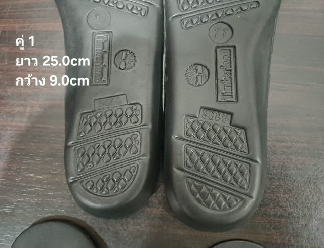 รองพื้นรองเท้าด้านใน(Soft) ของแท้ ใหม่มือ 1 ไม่ผ่านการใช้งานมาก่อน แบรนด์ Timberland ขนาดต่างกันตามแต่ละคู่ สภาพดีมาก ตามรายละเอียด รูปที่ 4