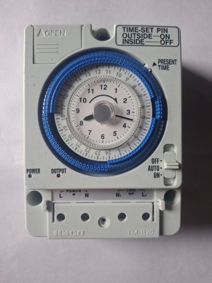 Haco Timer Switch TM B20นาฬิกาตั้งเวลา มีแบตเตอรี่ในตัว รูปที่ 2