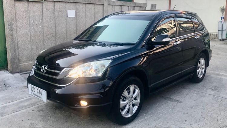 Honda CR-V 2011 2.0 E Utility-car เบนซิน LPG เกียร์อัตโนมัติ ดำ รูปที่ 2