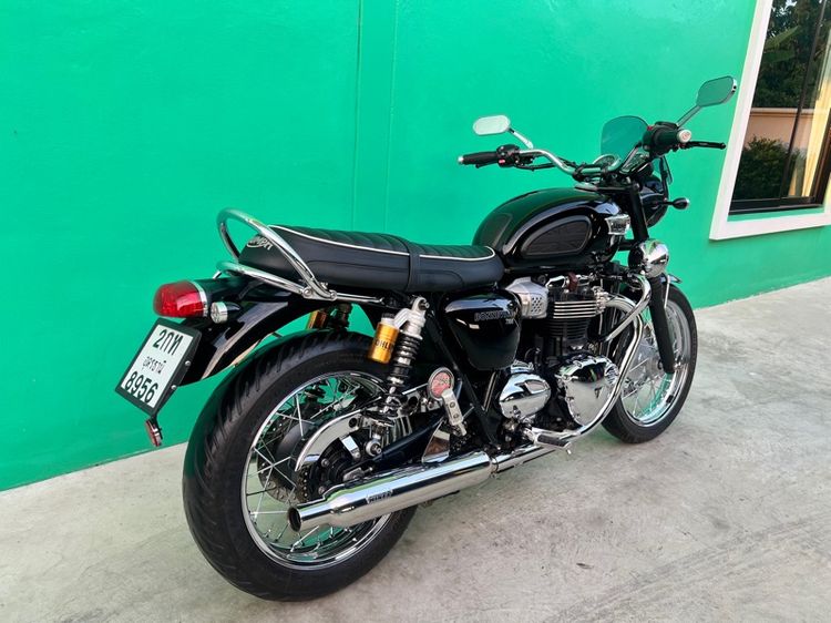 Triumph Bonneville T100 ปี18จด19 สีดำ รูปที่ 3