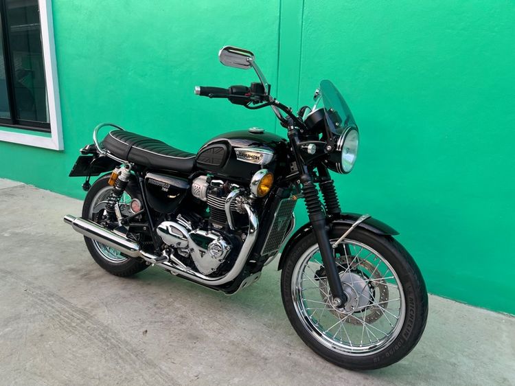 Triumph Bonneville T100 ปี18จด19 สีดำ รูปที่ 2