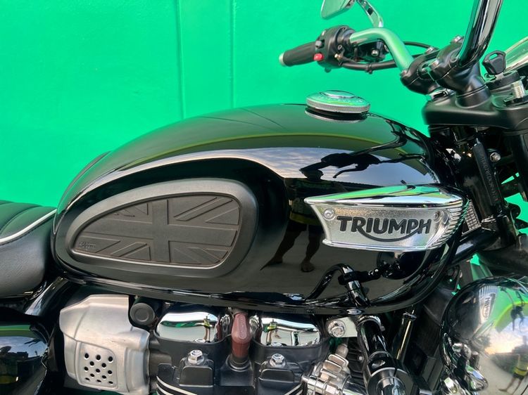 Triumph Bonneville T100 ปี18จด19 สีดำ รูปที่ 4
