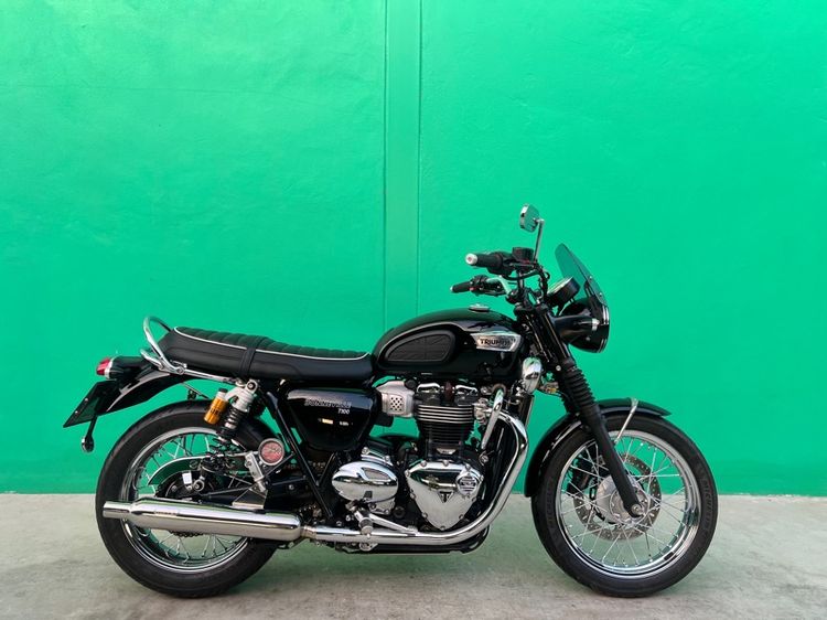 Triumph Bonneville T100 ปี18จด19 สีดำ