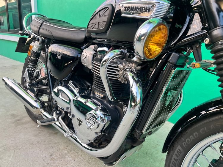 Triumph Bonneville T100 ปี18จด19 สีดำ รูปที่ 8