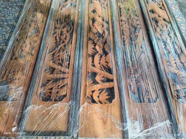 แผ่นไม้แกะสลัก    ไม้สนฮิโนกิ    ญี่ปุ่น   เนื้อไม้หอม   สภาพใหม่ญี่ปุ่น  รูปที่ 2