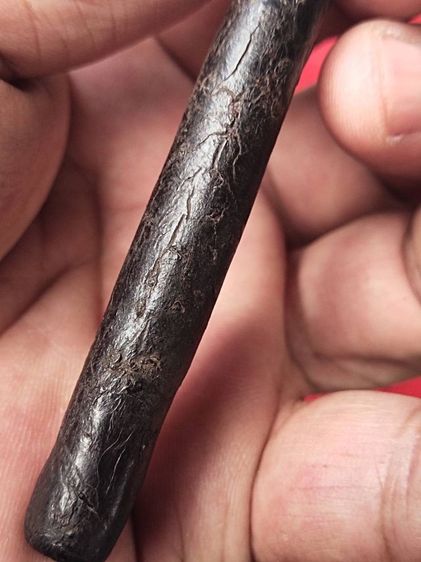 ตะกรุดพอกครั่ง หลวงพ่อทองศุข วัดโตนดหลวง ยาว 3.5 นิ้ว รูปที่ 7