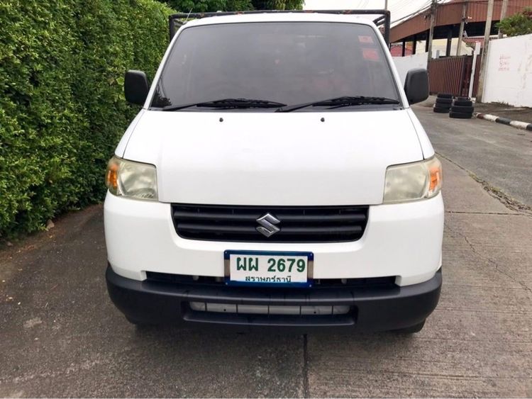 Suzuki Carry 2018 1.6 Pickup เบนซิน ไม่ติดแก๊ส เกียร์ธรรมดา ขาว รูปที่ 3