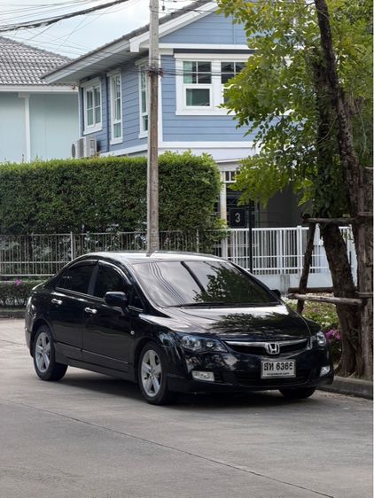Honda Civic 2006 1.8 E i-VTEC Sedan เบนซิน เกียร์อัตโนมัติ ดำ รูปที่ 2