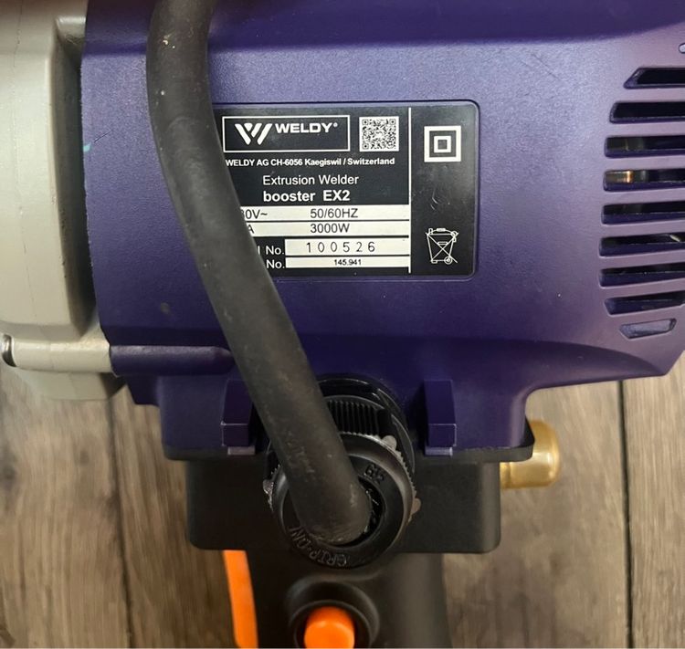 เครื่องเชื่อมพลาสติก WELDY รุ่น AG CH-6056 รูปที่ 8