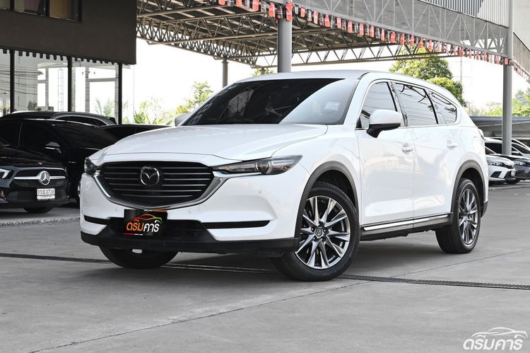 รถ Mazda CX-8 2.5 SP สี ขาว