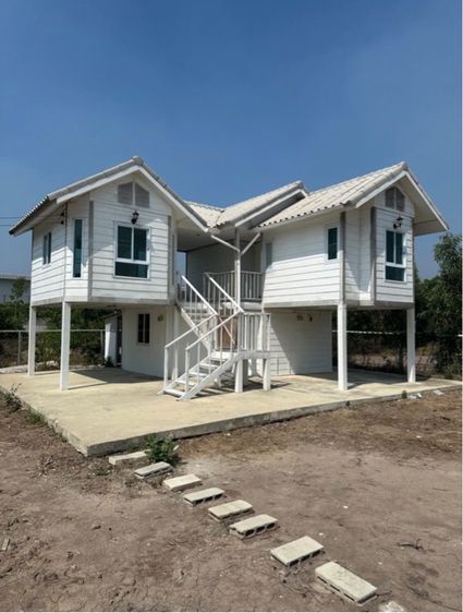 บ้านมินิมอล สีขาว 