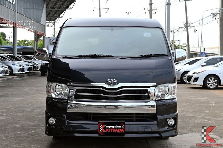 Toyota Ventury 2016 3.0 V Van ดีเซล ไม่ติดแก๊ส เกียร์อัตโนมัติ ดำ รูปที่ 2