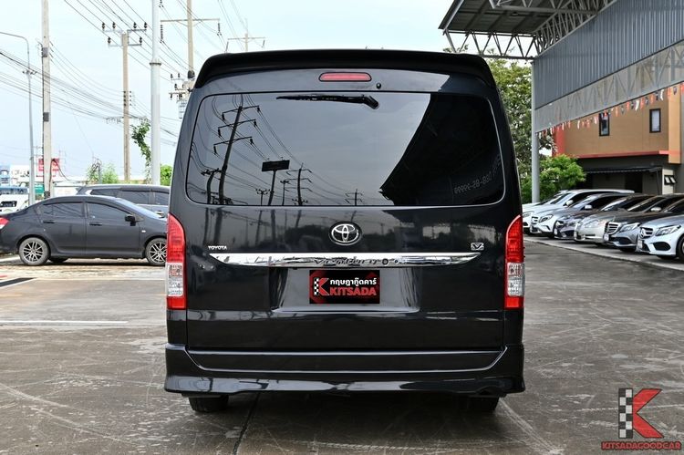 Toyota Ventury 2016 3.0 V Van ดีเซล ไม่ติดแก๊ส เกียร์อัตโนมัติ ดำ รูปที่ 4
